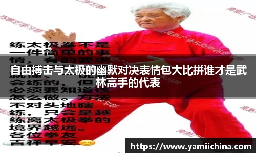 自由搏击与太极的幽默对决表情包大比拼谁才是武林高手的代表